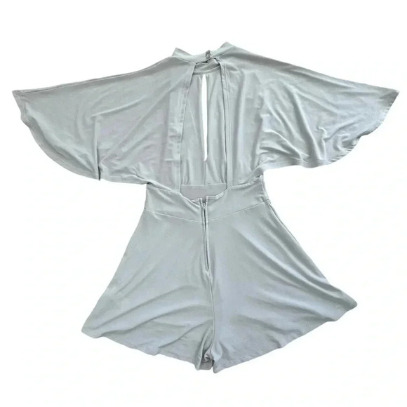 Nude Women’s Romper with open Chest and Back. Small - Picture 2 of 12